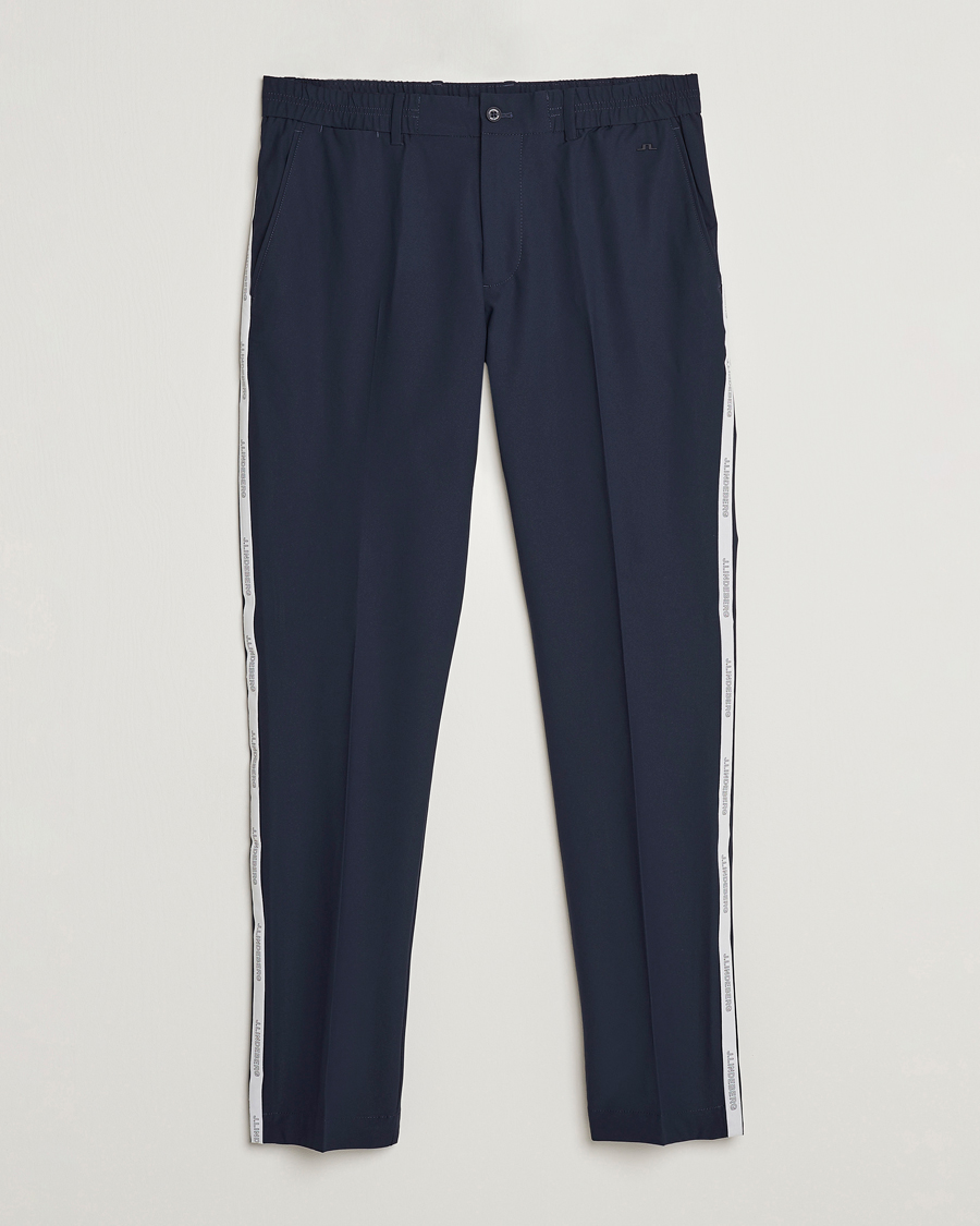 Herre | Bukser | J.Lindeberg | Stuart Stretch Stripe Golf Trouses Navy