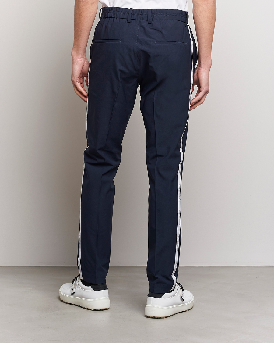 Herre | Bukser | J.Lindeberg | Stuart Stretch Stripe Golf Trouses Navy