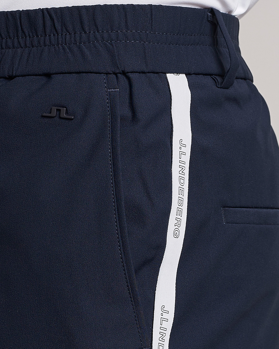 Herre | Bukser | J.Lindeberg | Stuart Stretch Stripe Golf Trouses Navy