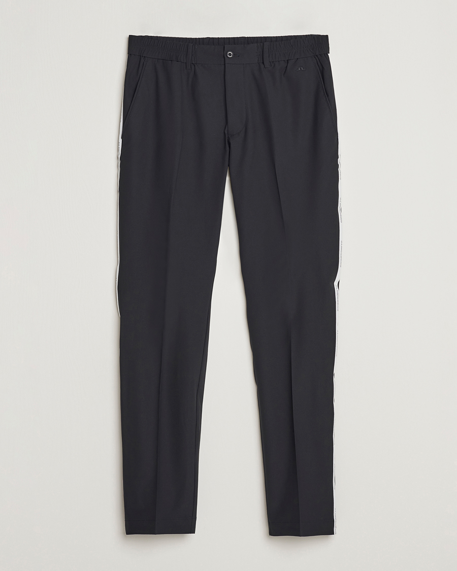 Herre | Bukser | J.Lindeberg | Stuart Stretch Stripe Golf Trouses Black