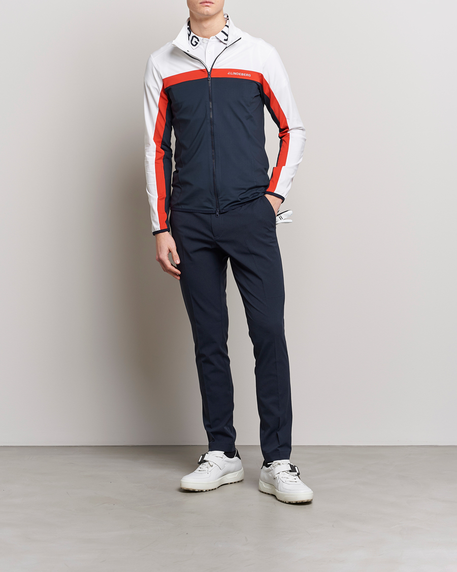 Herre | Gensere | J.Lindeberg | Jarvis Mid Layer Full Zip Navy