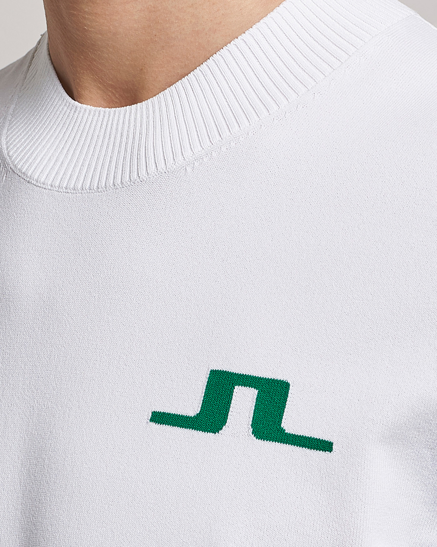 Herre | Gensere | J.Lindeberg | Gus Knitted Sweater White