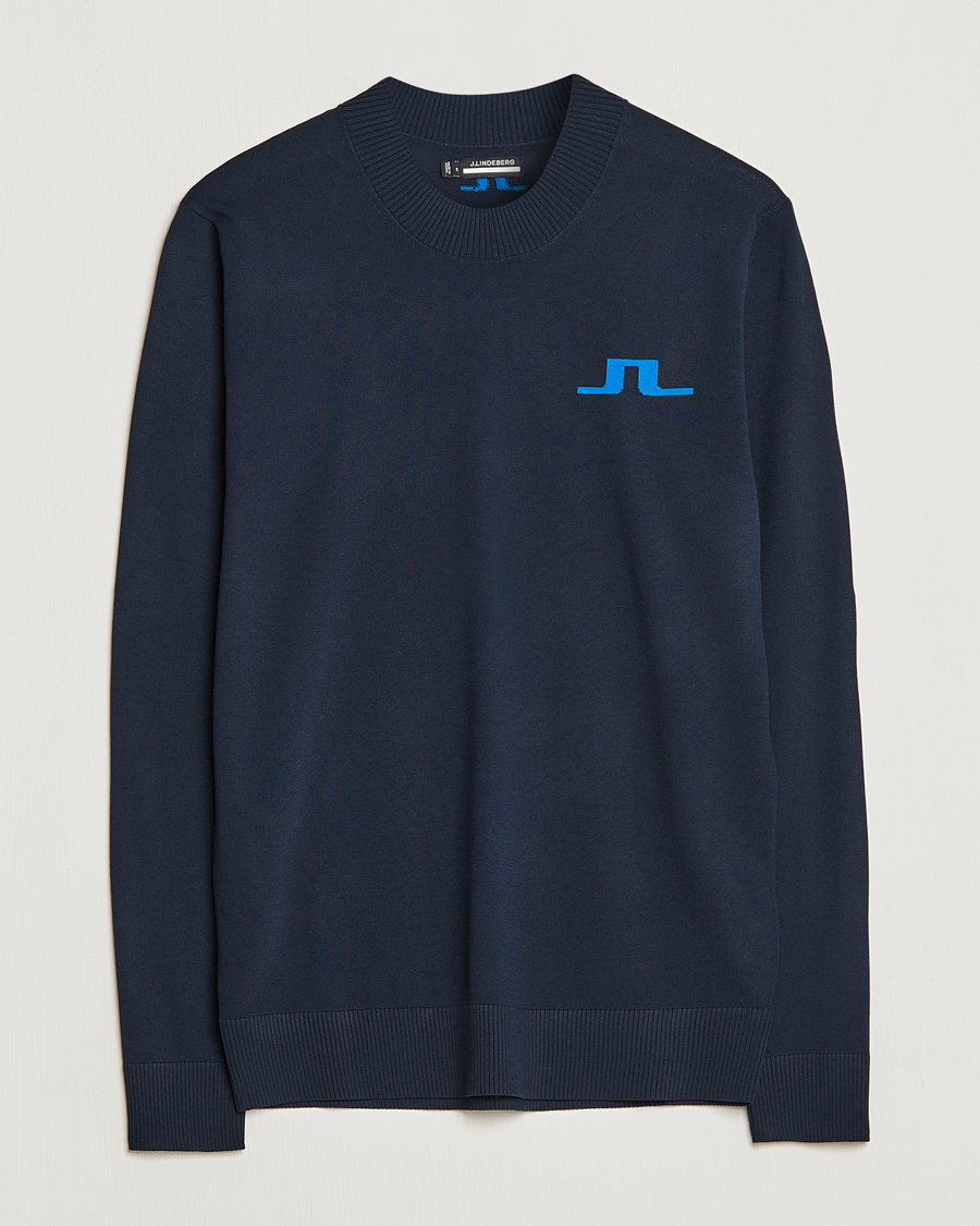 Herre | Gensere | J.Lindeberg | Gus Knitted Sweater Navy