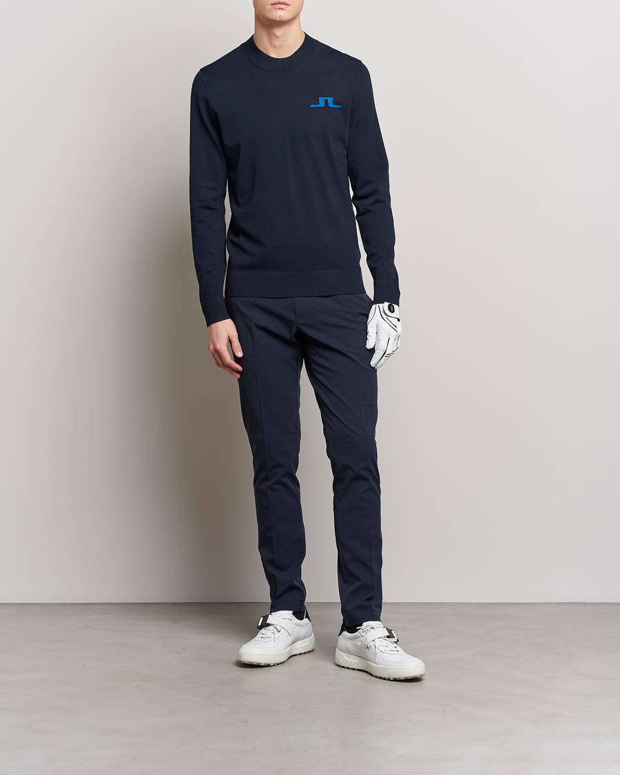 Herre | Gensere | J.Lindeberg | Gus Knitted Sweater Navy