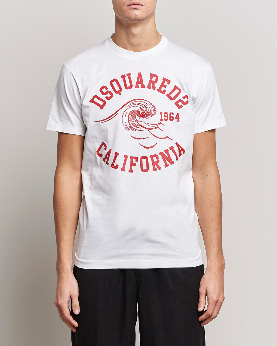 Herre | | Dsquared2 | California Tee White