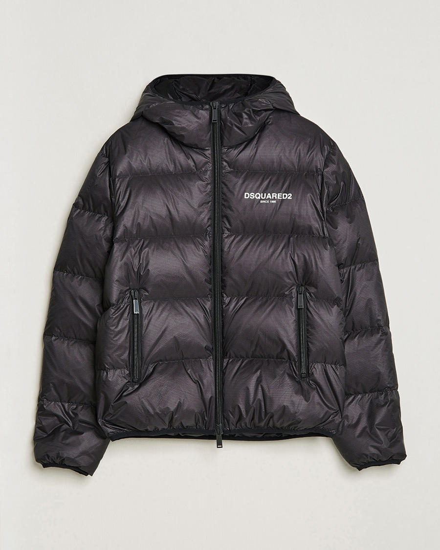 Herre | Jakker | Dsquared2 | Down Puffer Jacket Black