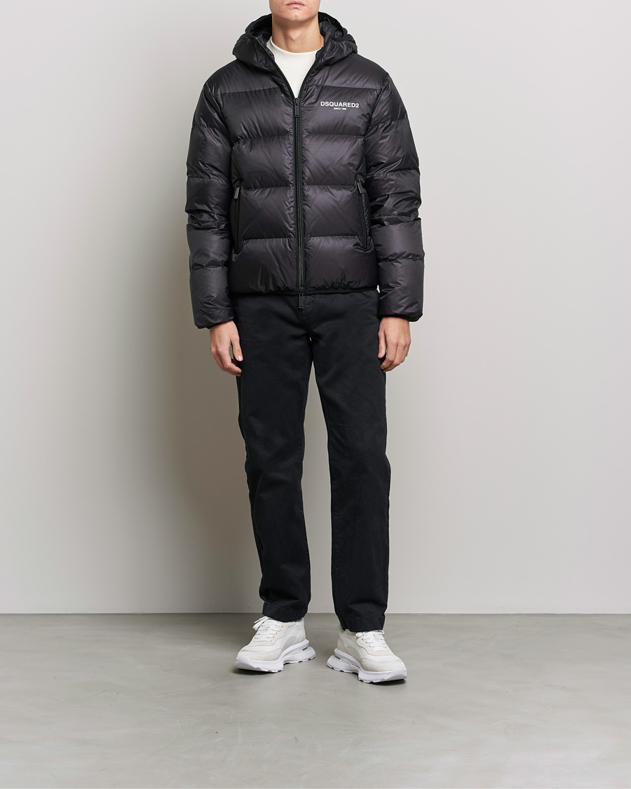 Herre | Jakker | Dsquared2 | Down Puffer Jacket Black