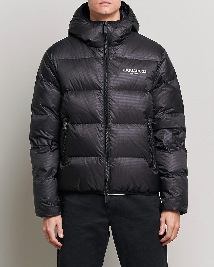 Herre | Jakker | Dsquared2 | Down Puffer Jacket Black