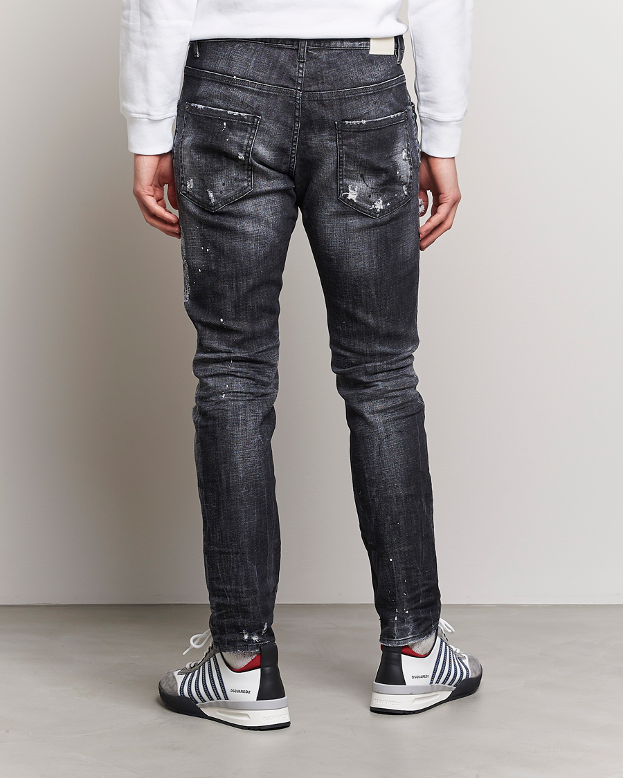 Herre | Jeans | Dsquared2 | Skater Jeans Medium Black Wash