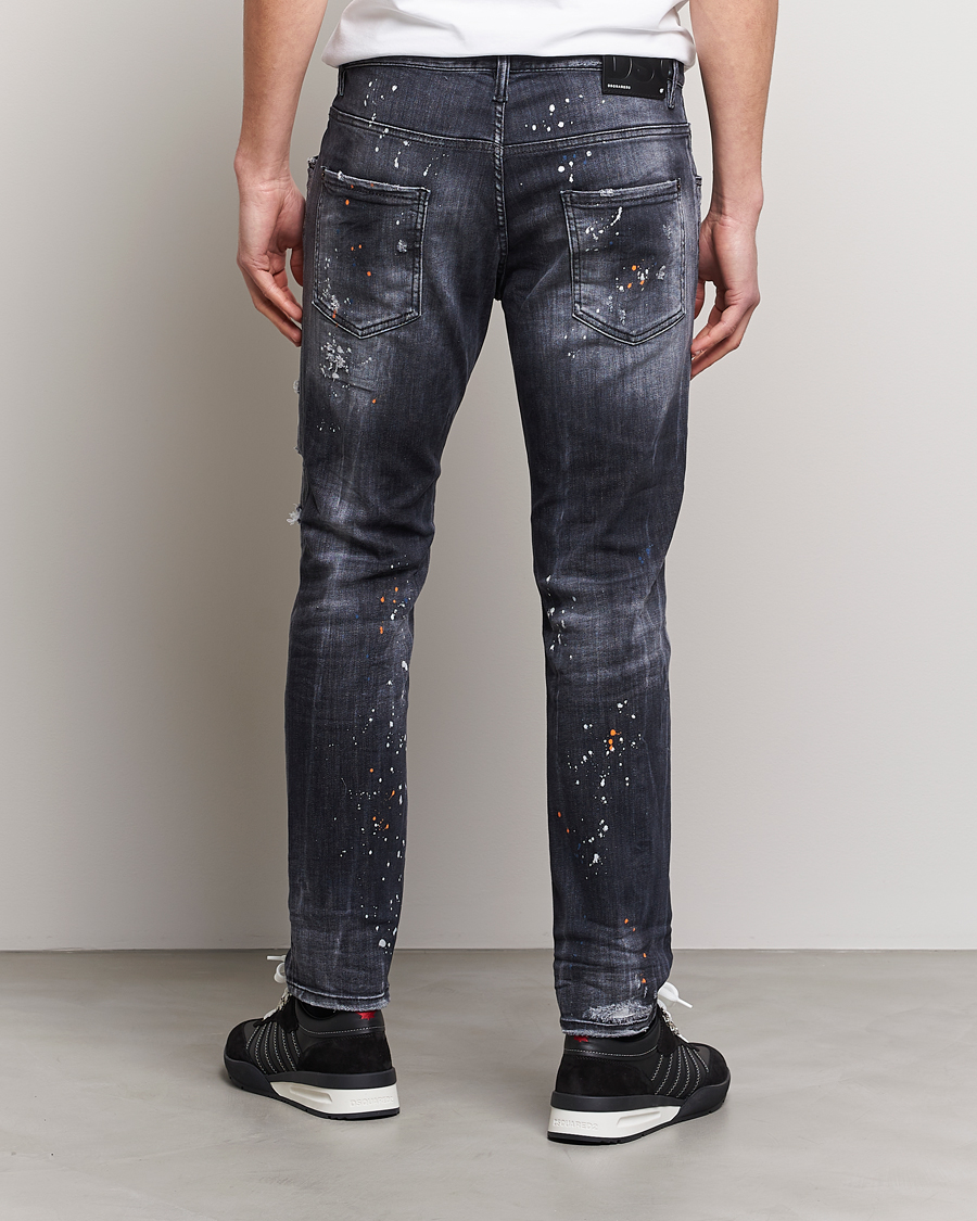 Herre | Jeans | Dsquared2 | Skater Jeans Black Wash