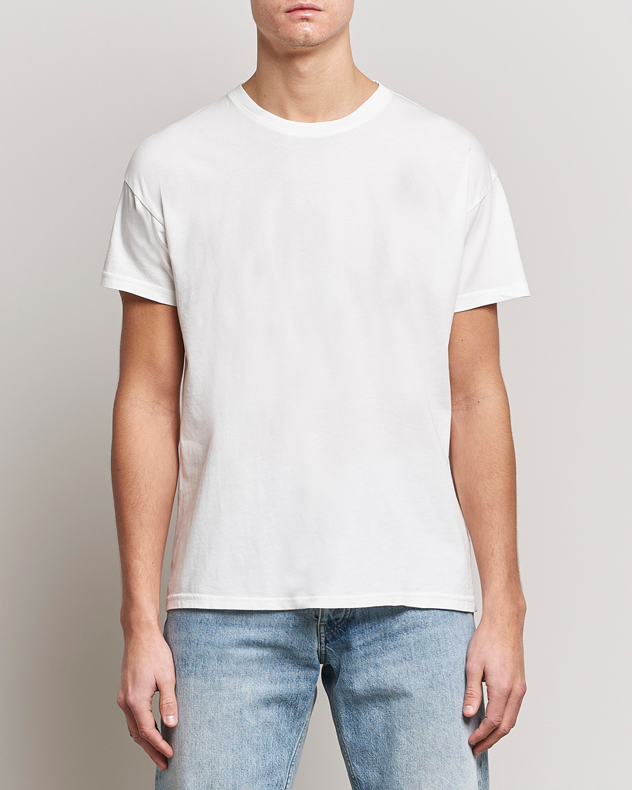 Herre |  | Jeanerica | Marcel Crew Neck T-Shirt White