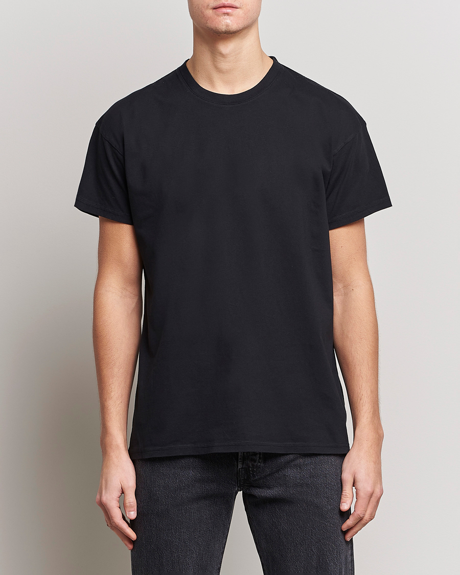 Herre |  | Jeanerica | Marcel Crew Neck T-Shirt Black