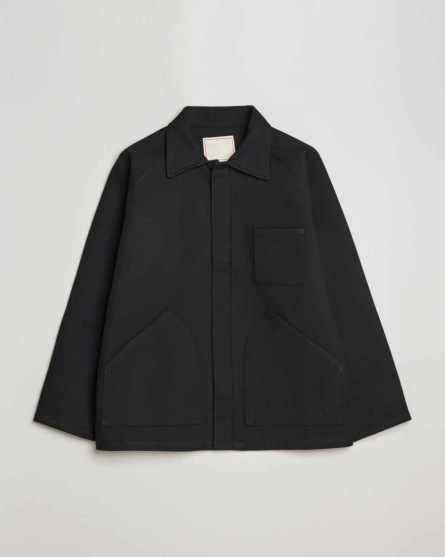 Herre | Jakker | Jeanerica | Tom Heavy Workwear Shirt Jacket Black