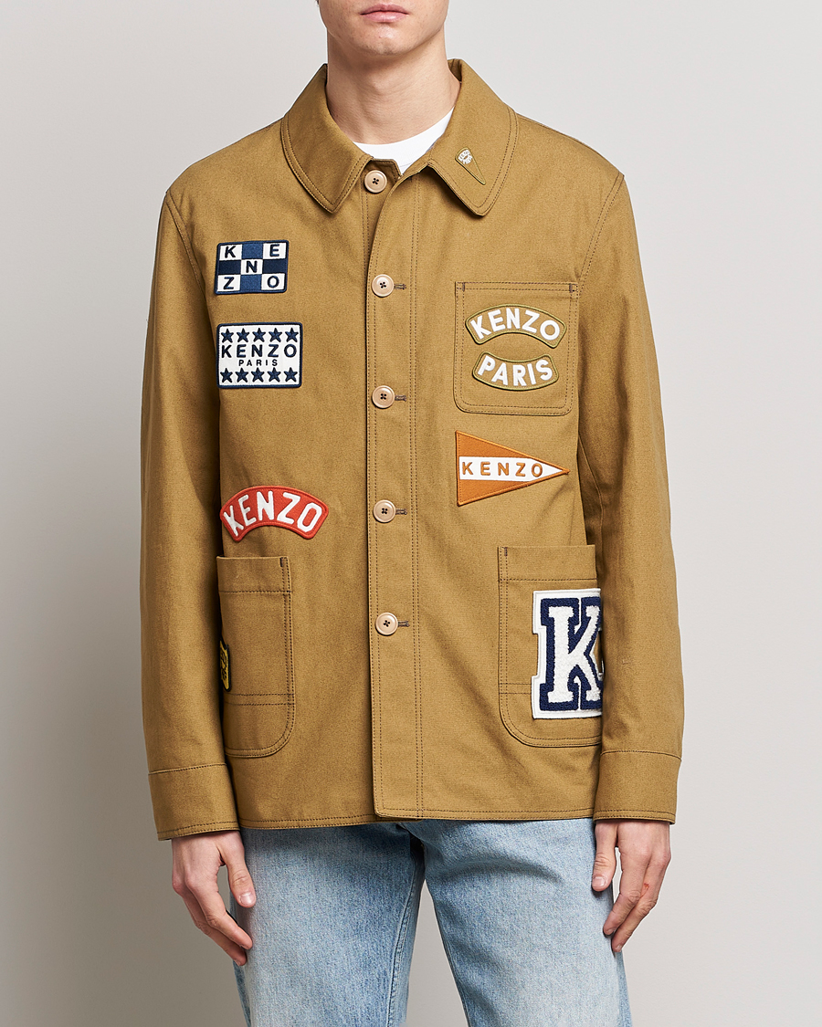 Herre | KENZO | KENZO | Sailor Workwear Jacket Tabac