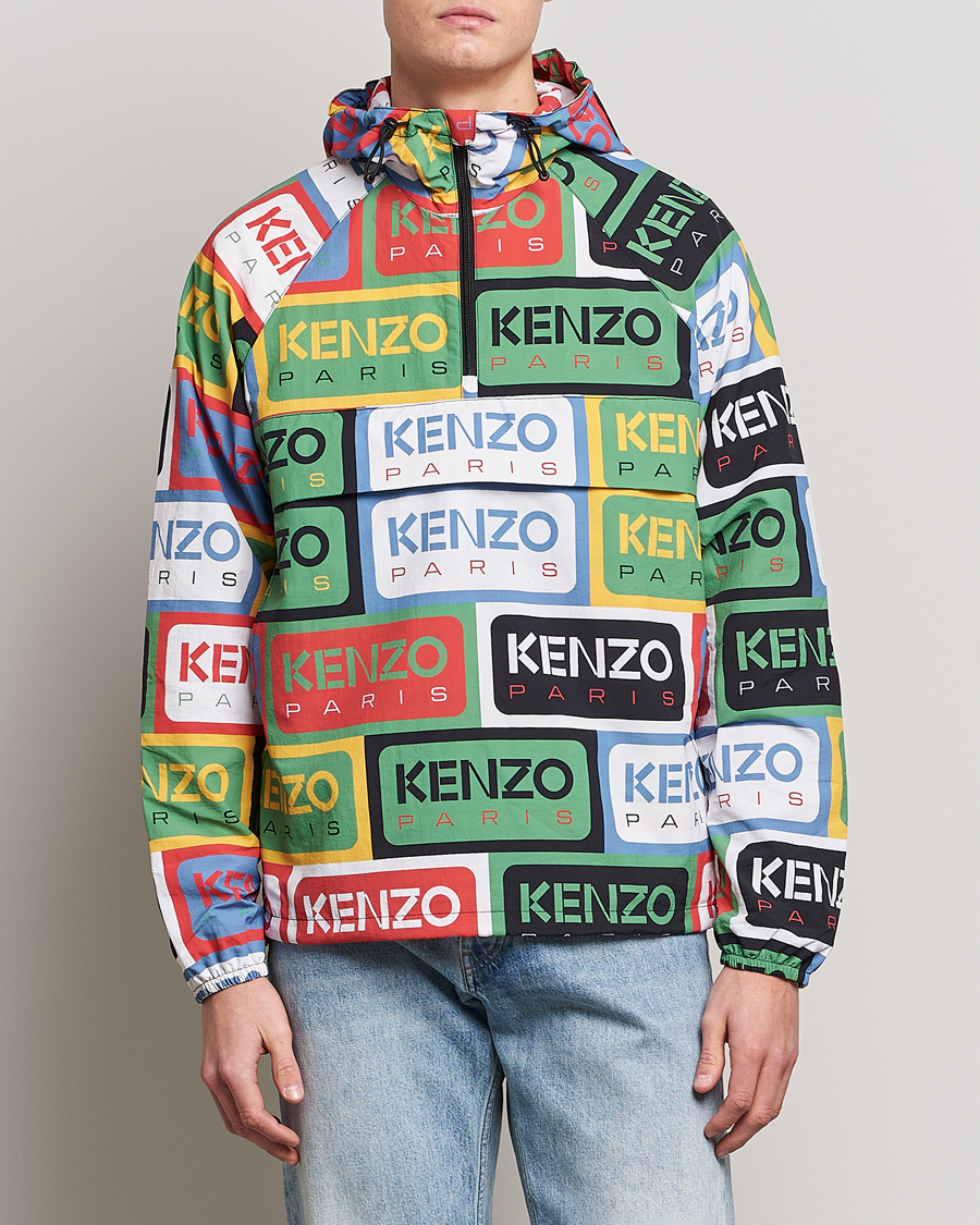 Herre | Jakker | KENZO | Label Packable Anorak Mulit