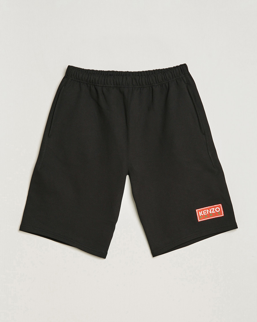 Herre | Shorts | KENZO | Paris Logo Classic Shorts Black