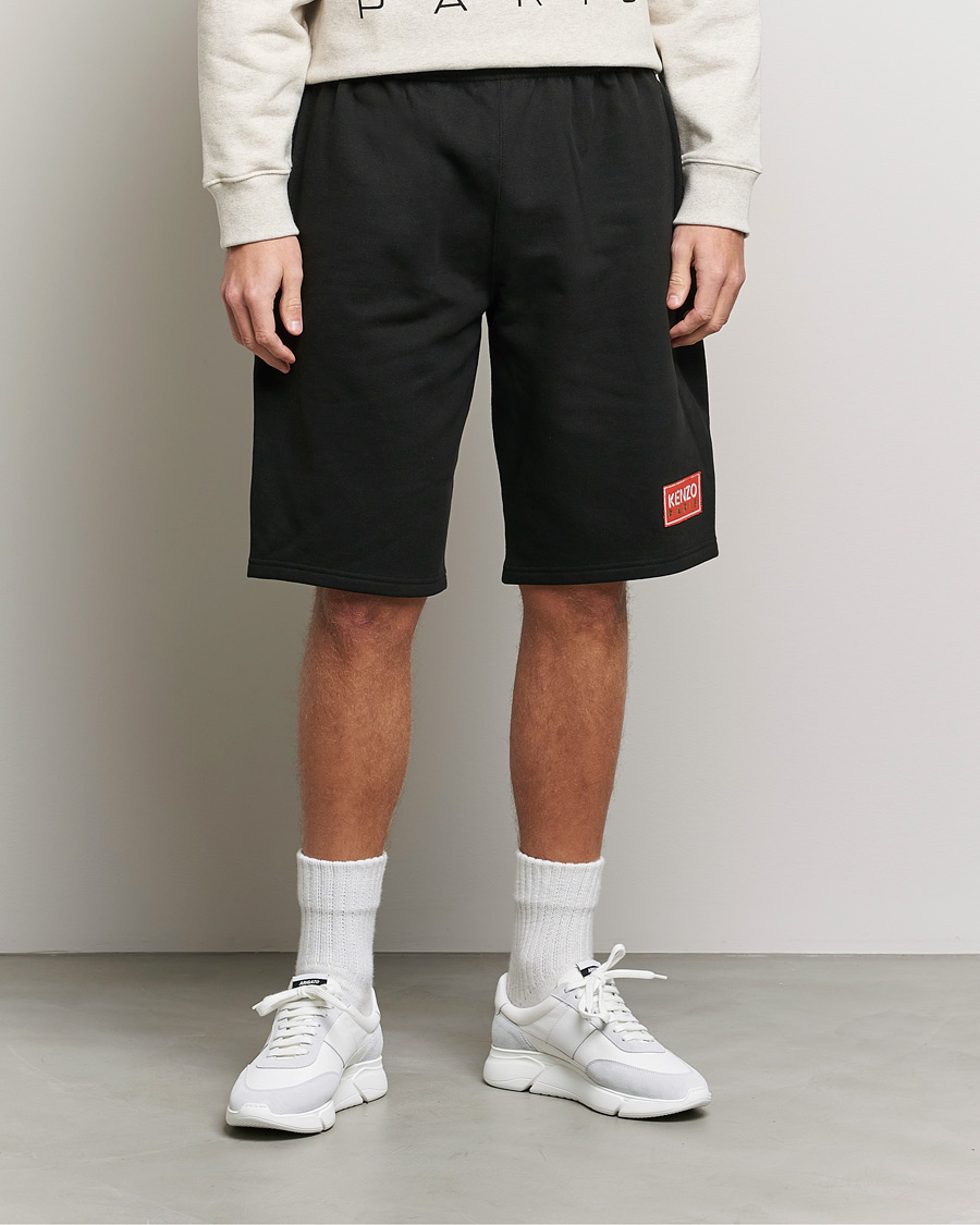 Herre | KENZO | KENZO | Paris Logo Classic Shorts Black