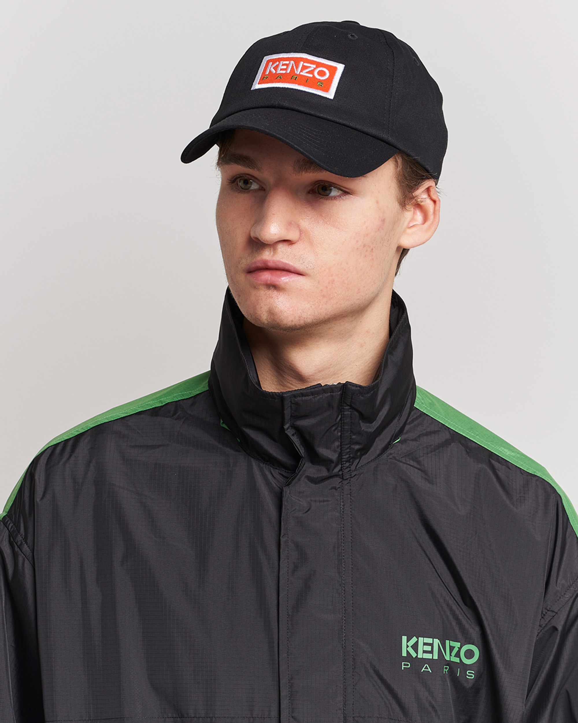 Herre | KENZO Cotton Canvas Cap Black | KENZO | Cotton Canvas Cap Black