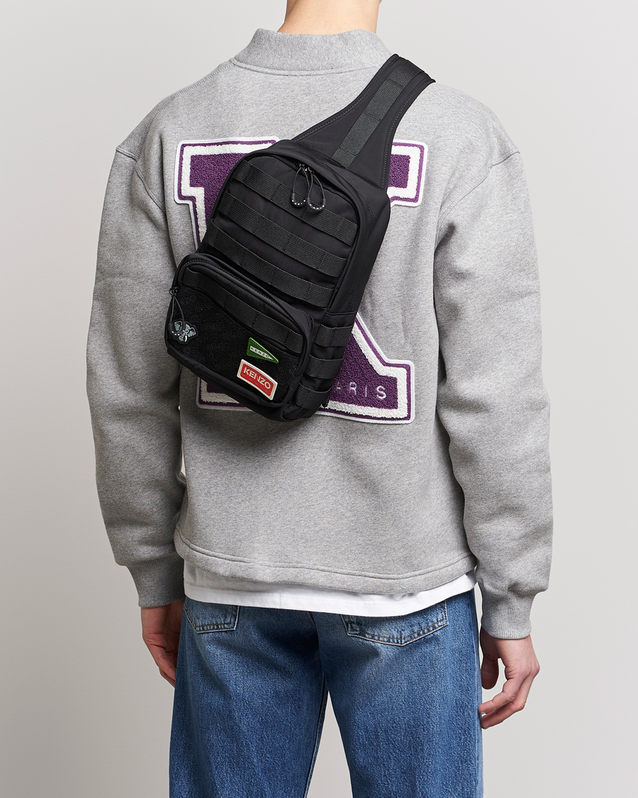 Herre | KENZO | KENZO | One Shoulder Backpack Black