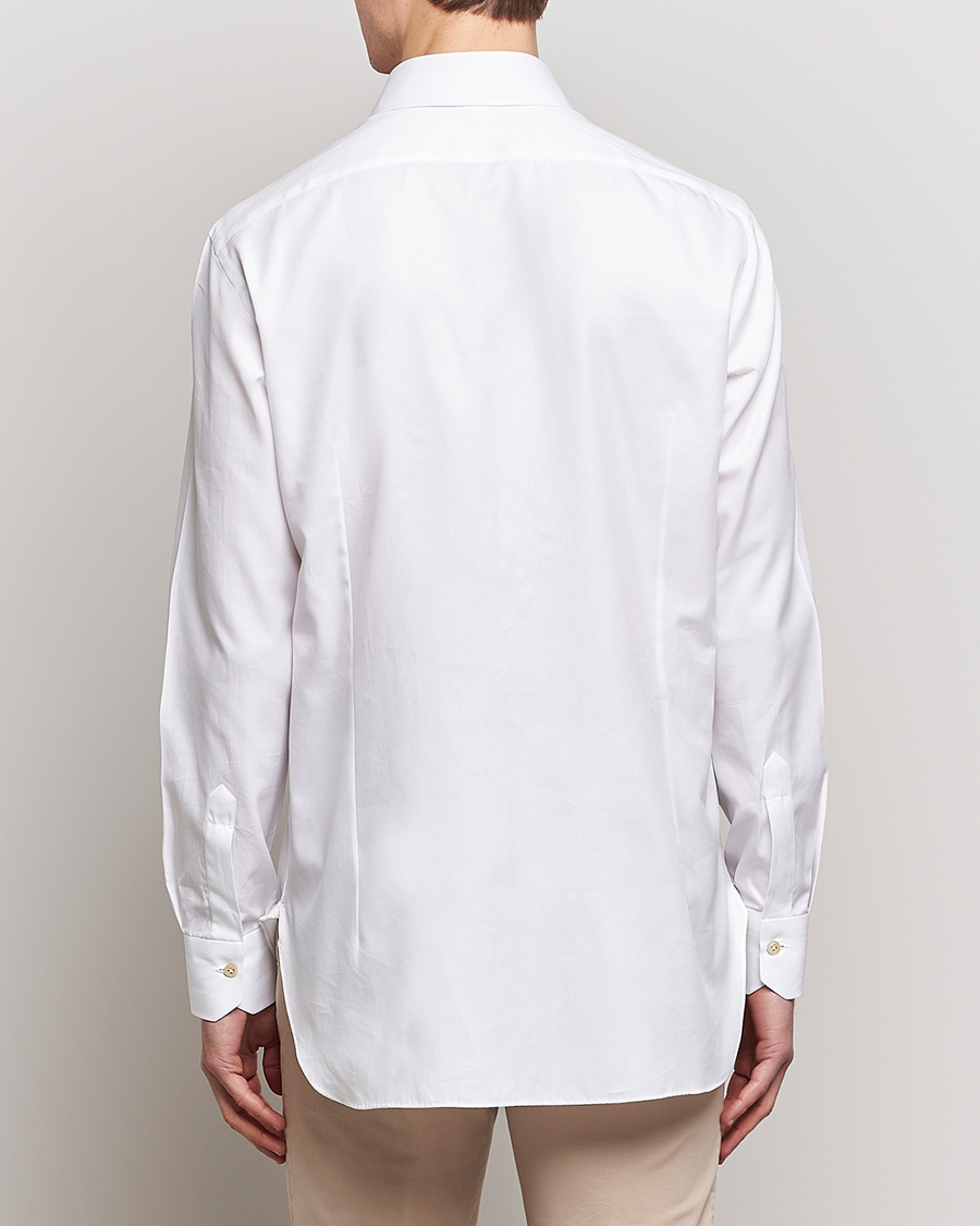 Herre | Skjorter | Kiton | Slim Fit Dress Shirt White