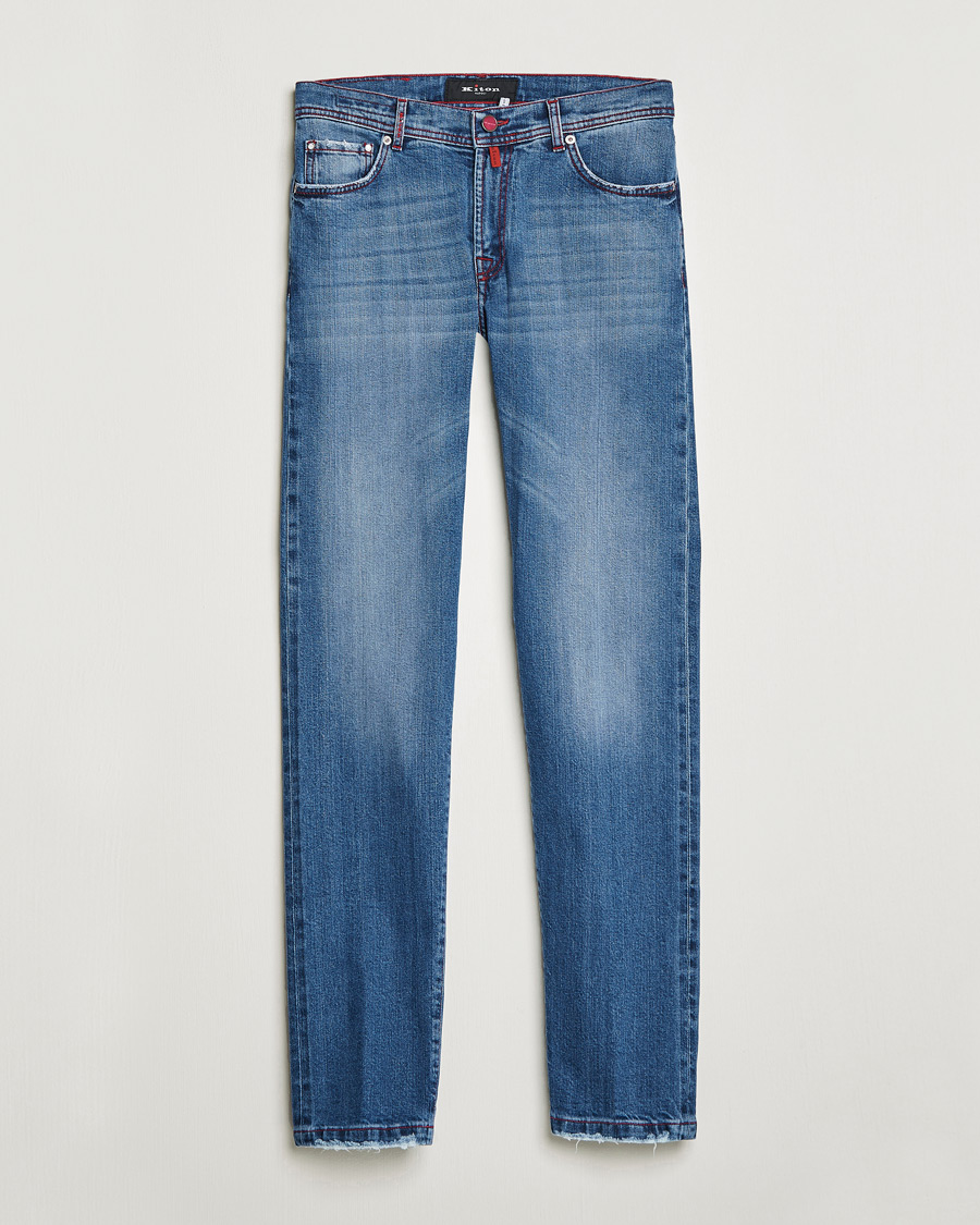 Herre | Jeans | Kiton | Kurabo Denim Jeans Light Indigo