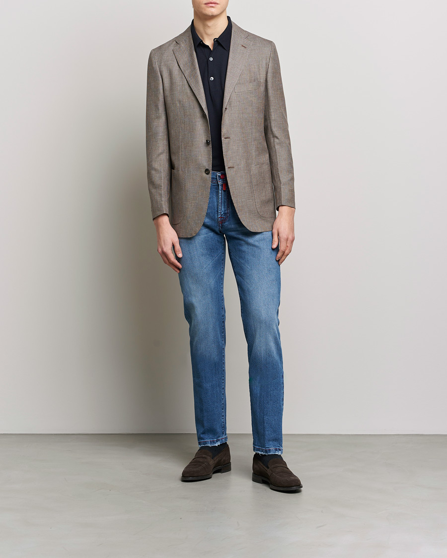 Herre | Jeans | Kiton | Kurabo Denim Jeans Light Indigo
