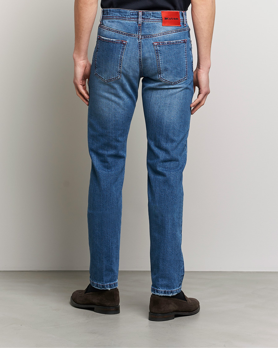 Herre | Jeans | Kiton | Kurabo Denim Jeans Light Indigo