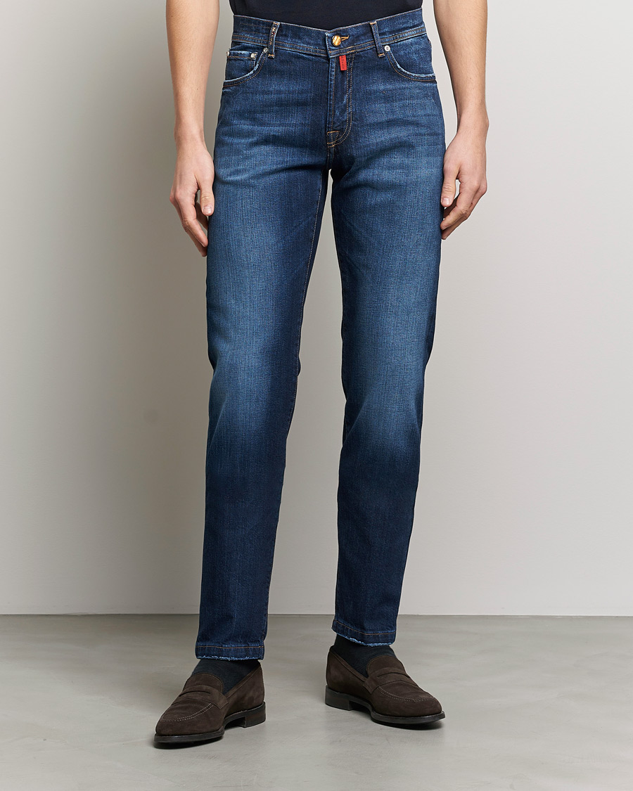 Herre | Jeans | Kiton | Kurabo Denim Jeans Dark Indigo