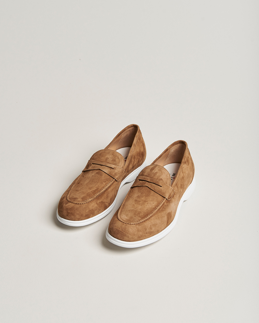 Herre | | Kiton | Summer Loafers Brown Suede