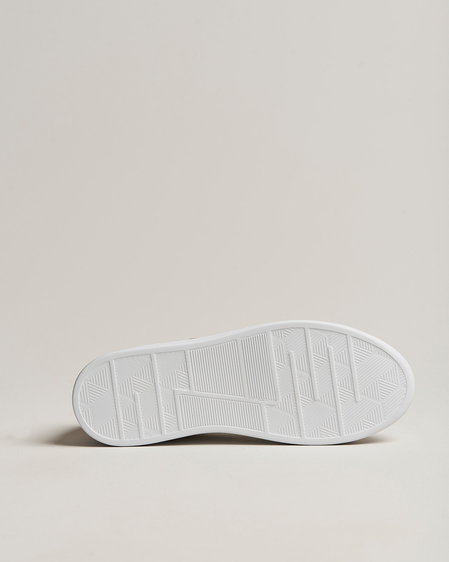 Herre | Kiton Plain Sneakers White Calf | Kiton | Plain Sneakers White Calf