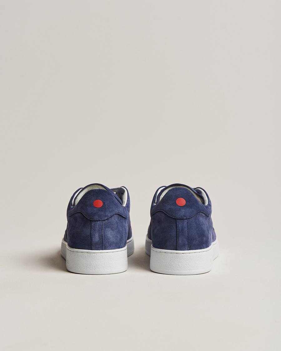 Herre | Kiton Plain Sneakers Navy Suede | Kiton | Plain Sneakers Navy Suede