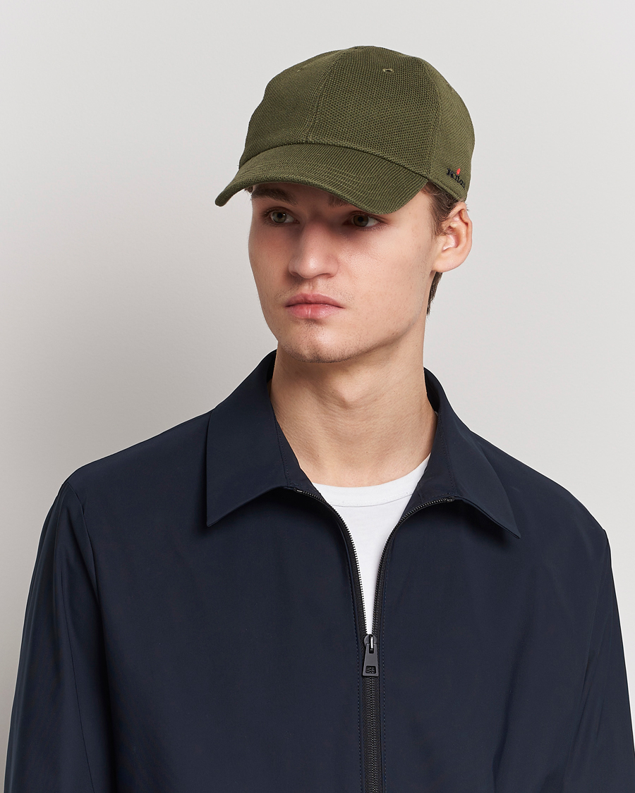 Herre |  | Kiton | Baseball Cap Military Green