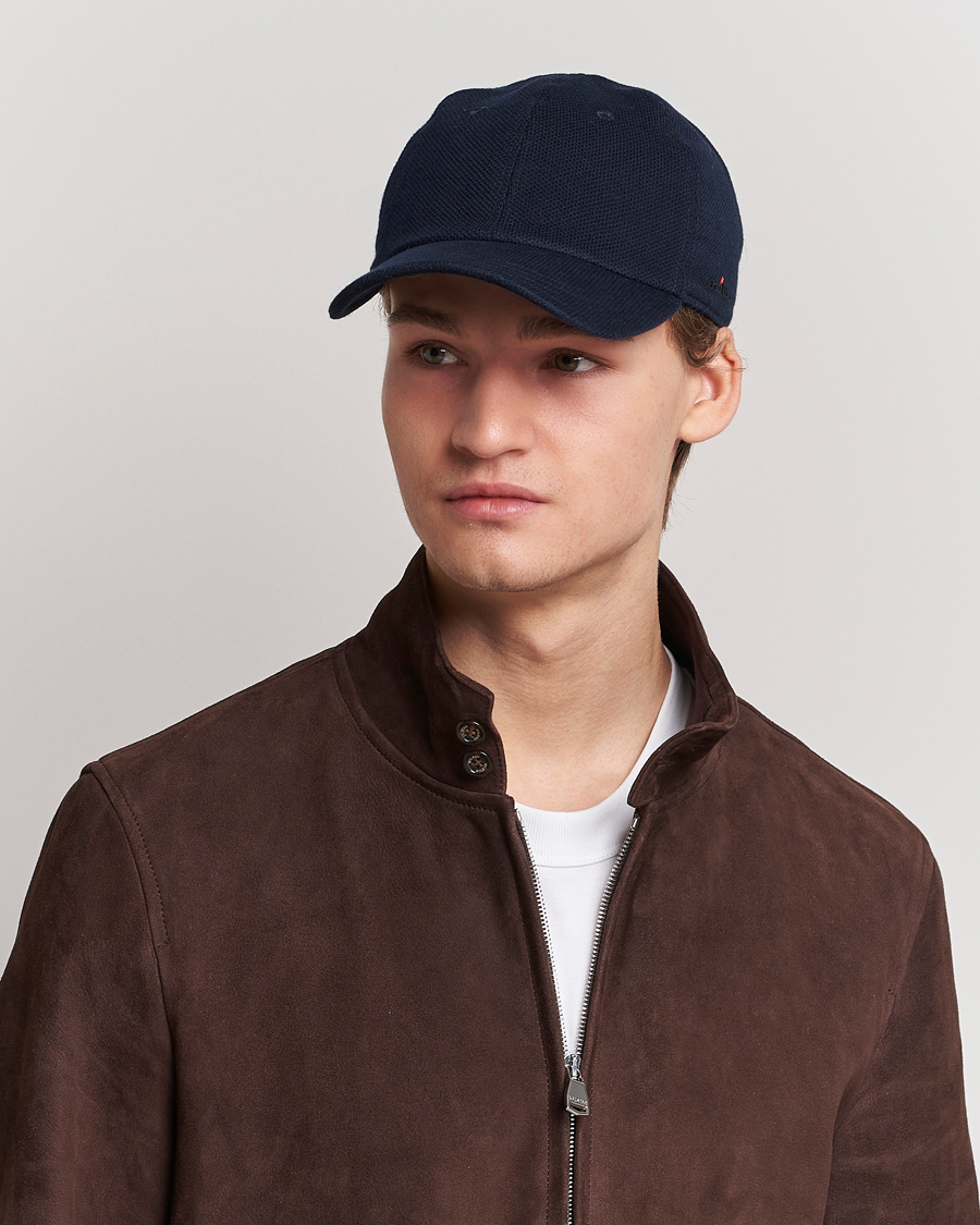Herre | Kiton Baseball Cap Navy Blue | Kiton | Baseball Cap Navy Blue