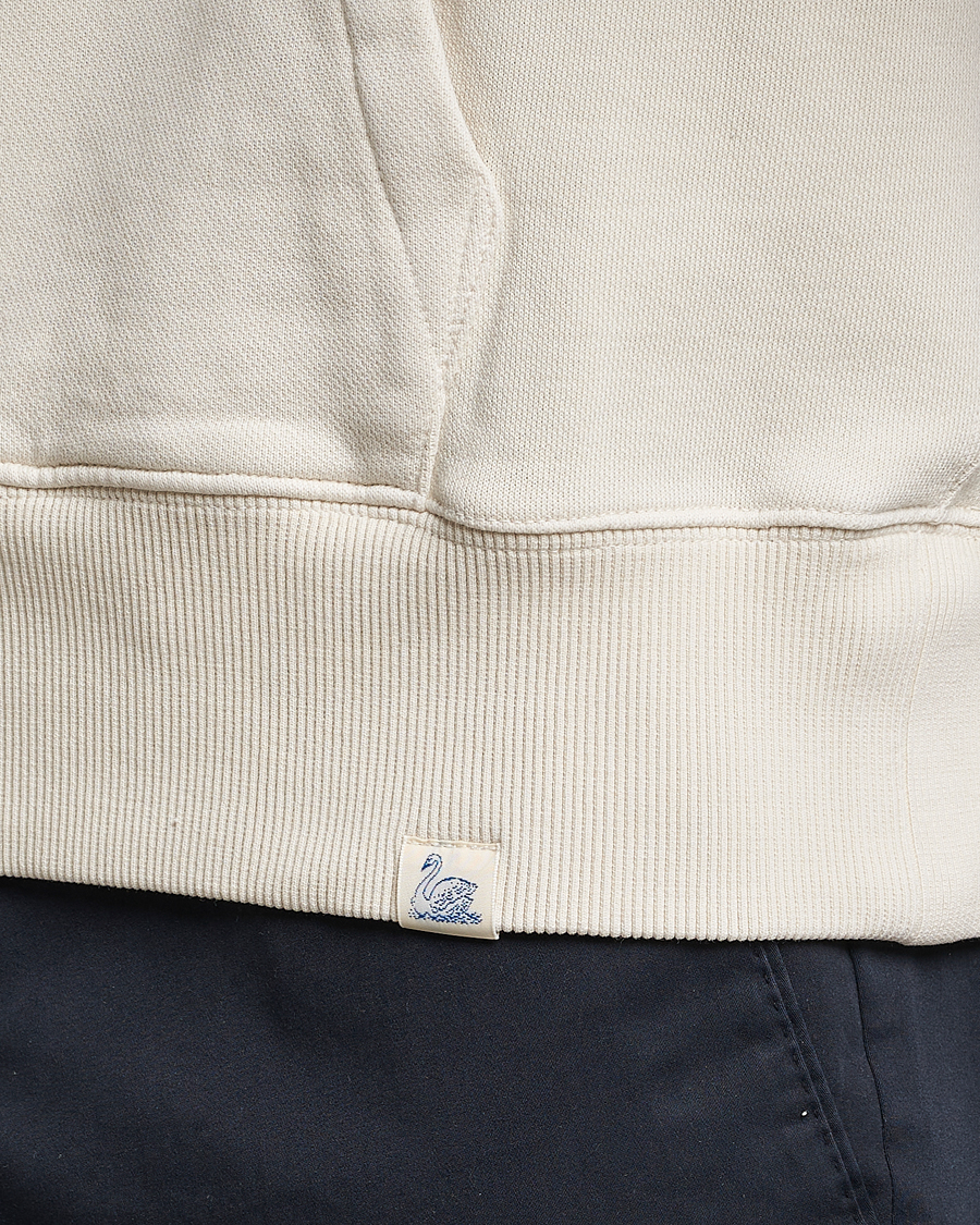 Herre | Gensere | Merz b. Schwanen | Organic Cotton Washed Hoodie Oat