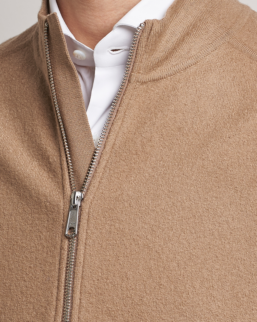 Herre | Vester | Morris Heritage | Pierre Boiled Wool Vest Camel