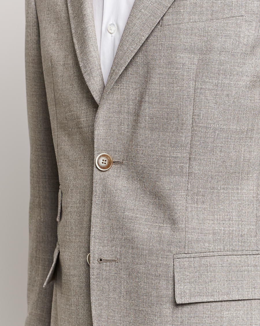 Herre | Dressjakker | Morris Heritage | Keith Tropical Wool Suit Blazer Khaki