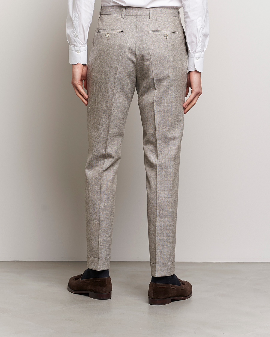 Herre | Bukser | Morris Heritage | Jack Tropical Suit Trousers Khaki