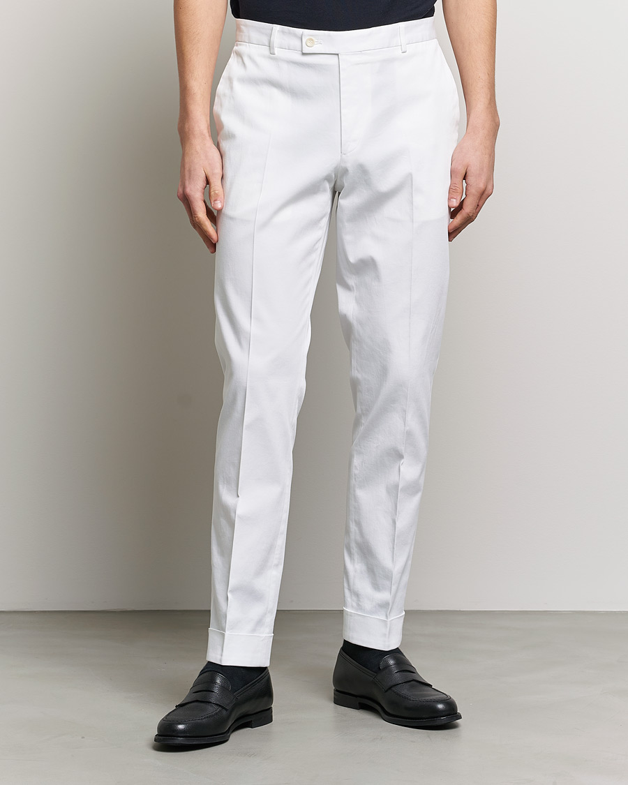 Herre |  | Morris Heritage | Jack Cotton Trousers Off White