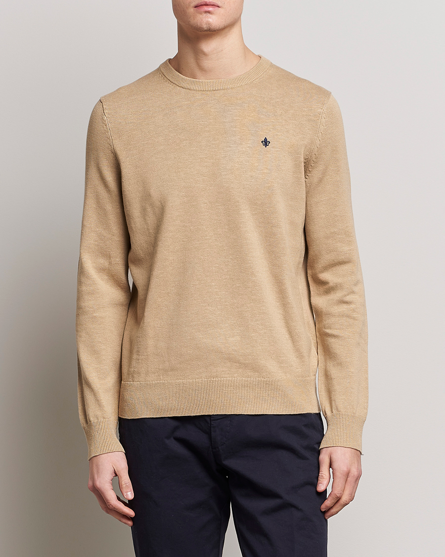 Herre | Gensere | Morris | Harold Summer Crew Neck Camel