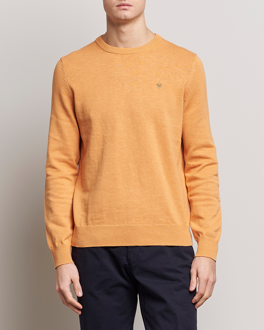 Herre | Pullovers rund hals | Morris | Harold Summer Crew Neck Orange