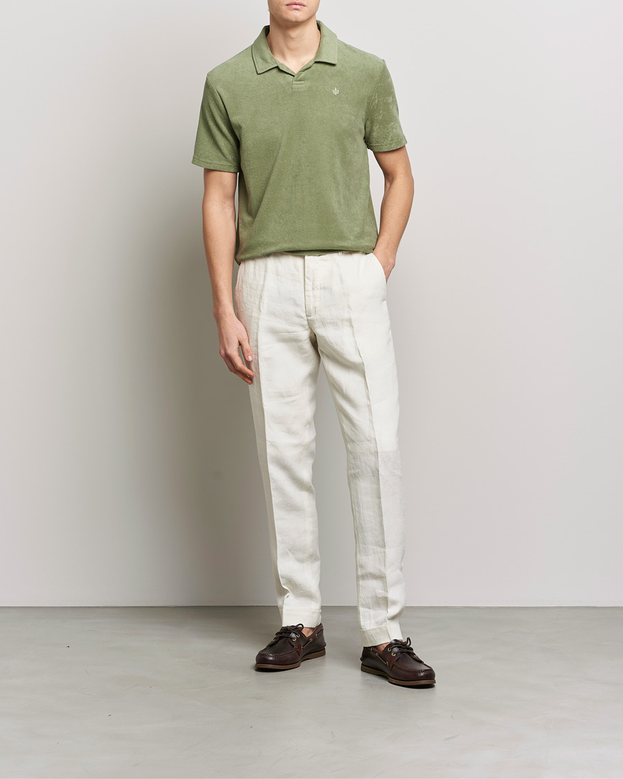 Herre | Pikéer | Morris | Delon Terry Jersey Polo Olive