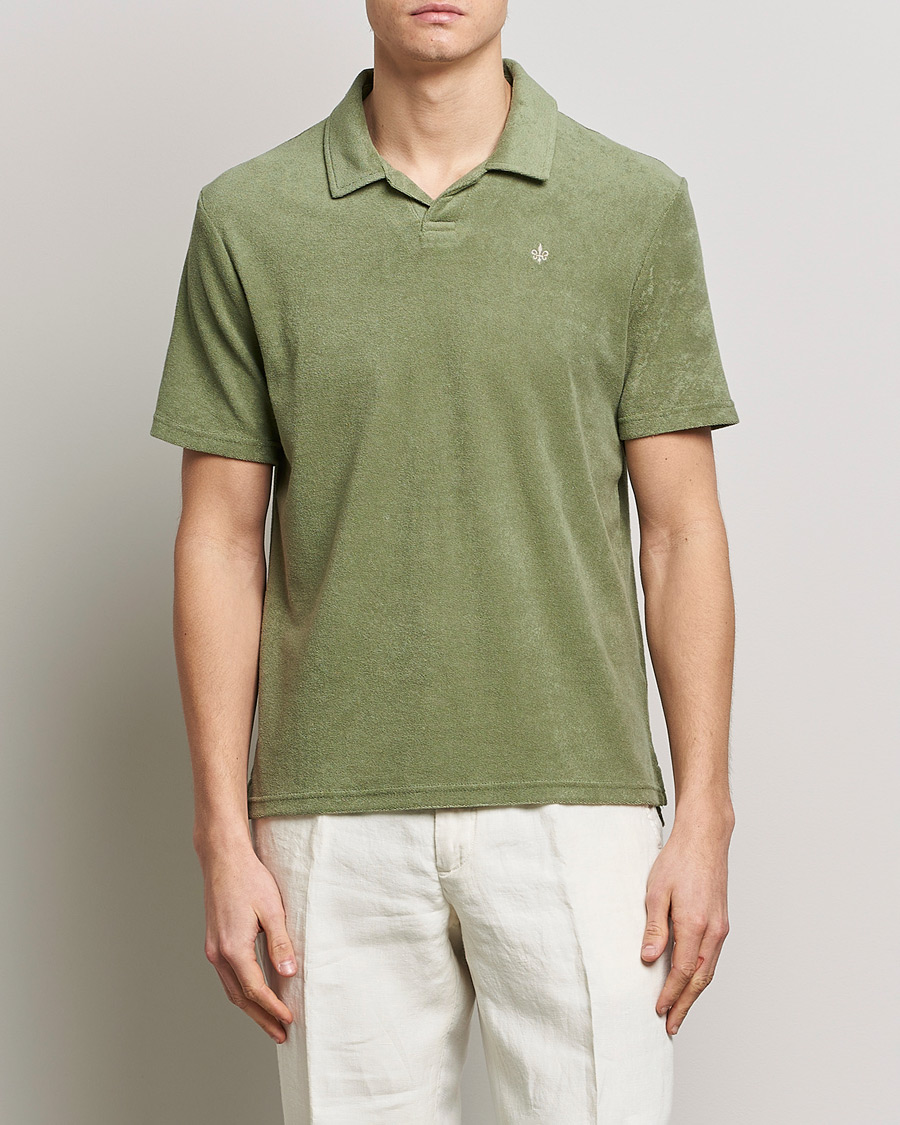 Herre | Pikéer | Morris | Delon Terry Jersey Polo Olive