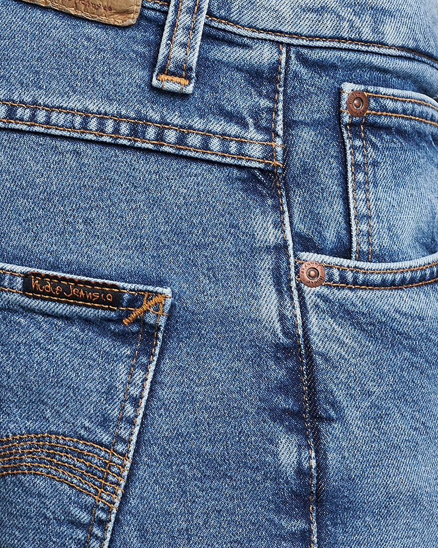 Herre | Jeans | Nudie Jeans | Grim Tim Jeans Worn Pale Blue