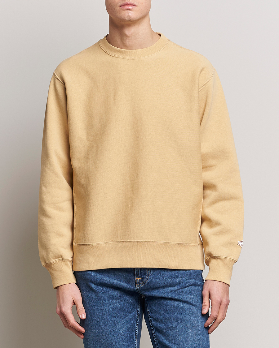 Herre |  | Nudie Jeans | Hasse Crew Neck Sweatshirt Faded Sun