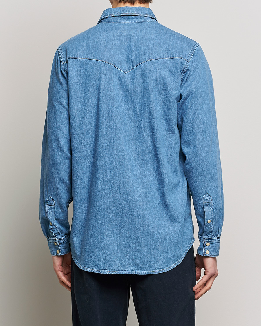 Herre | Skjorter | Nudie Jeans | George Denim Shirt Another Kind Of Blue