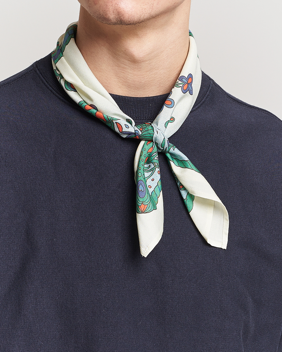 Herre |  | Nudie Jeans | Silk Floral Bandana Multi