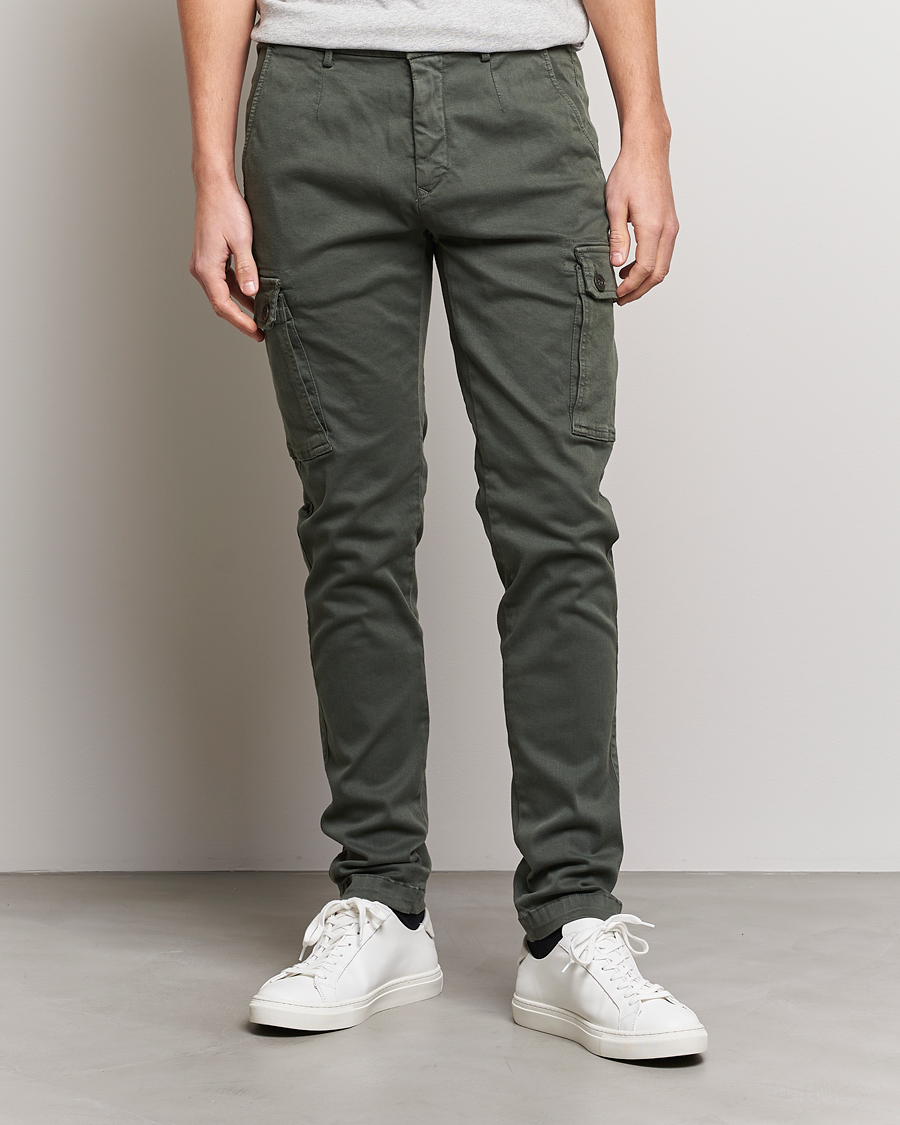 Herre | Cargobukser | Replay | Anbass Hyperflex X-Lite Cargo Pants Moss Green