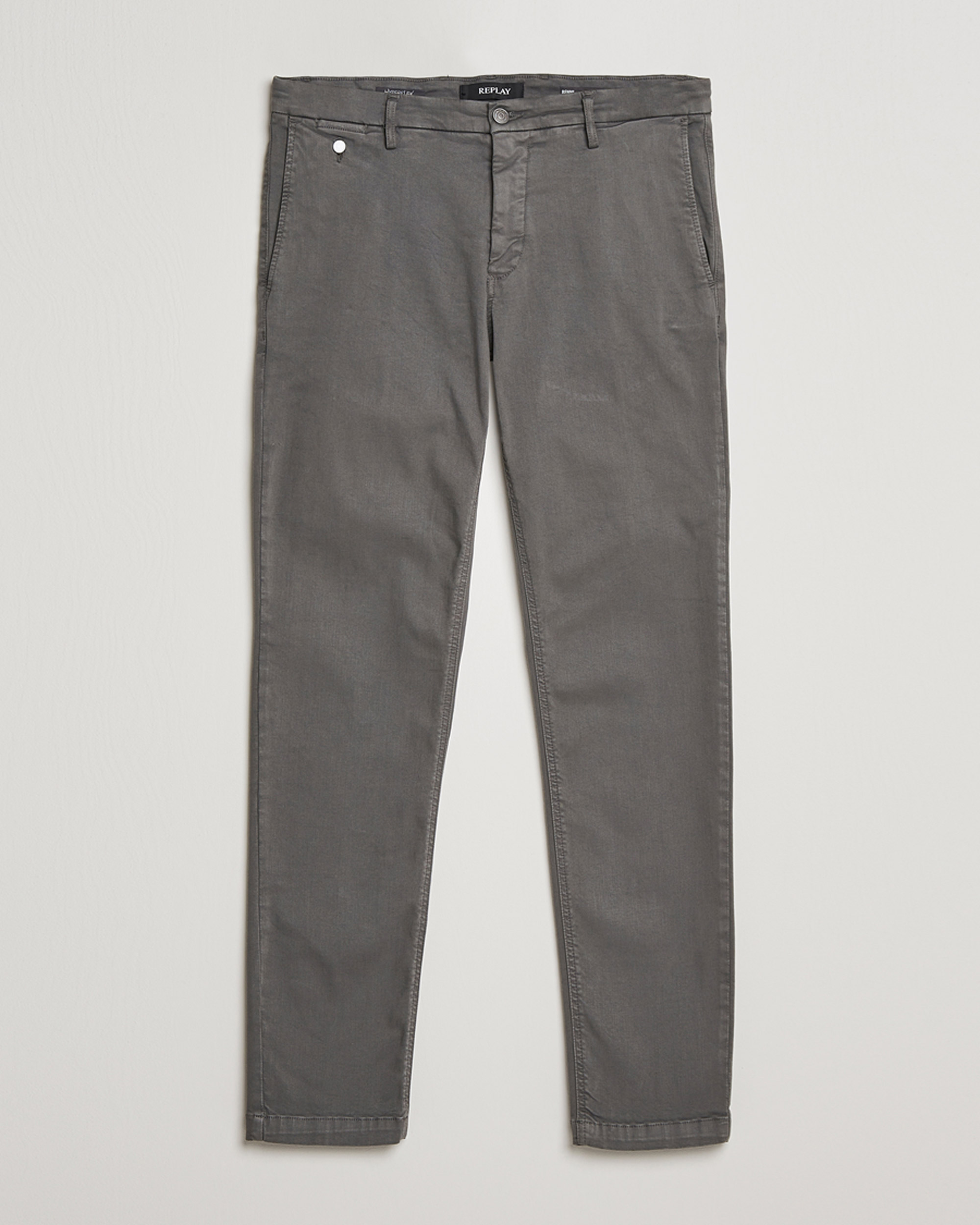 Herre | Bukser | Replay | Benni Hyperflex X-Lite Chinos Grey
