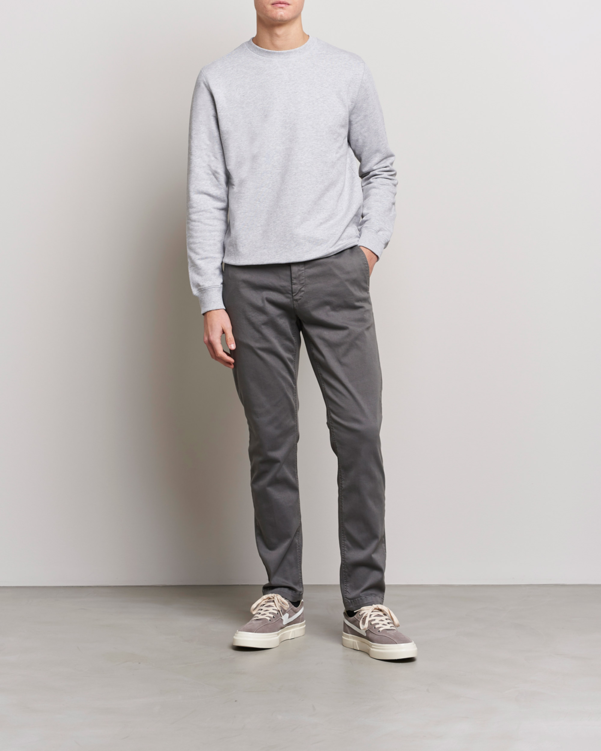 Herre | Bukser | Replay | Benni Hyperflex X-Lite Chinos Grey