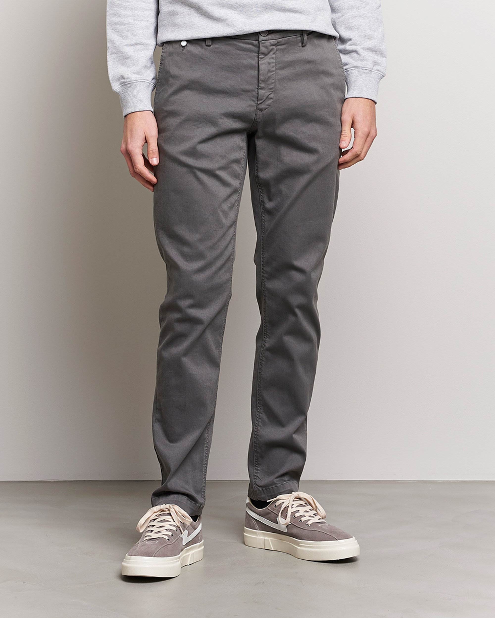 Herre | Bukser | Replay | Benni Hyperflex X-Lite Chinos Grey